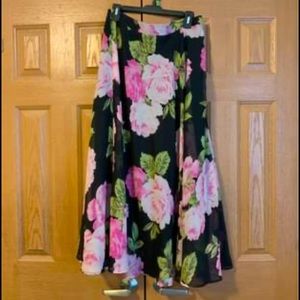 Floral skirt